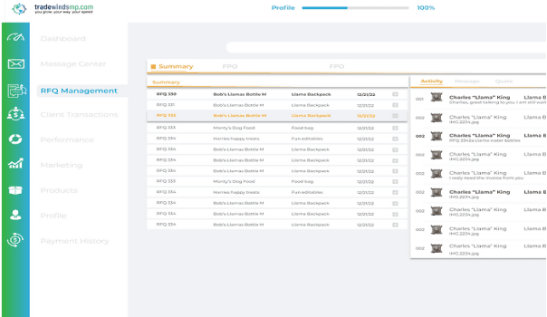 RFQ Tool- Request for Quotation